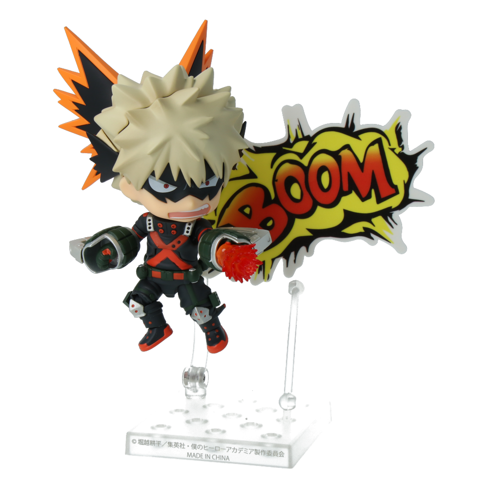 My Hero Academia Katsuki Bakugo Nendoroid Figure - Winter Costume Ver. | Anime Collectible for Fans, Gift for Christmas & Cosplay Enthusiasts