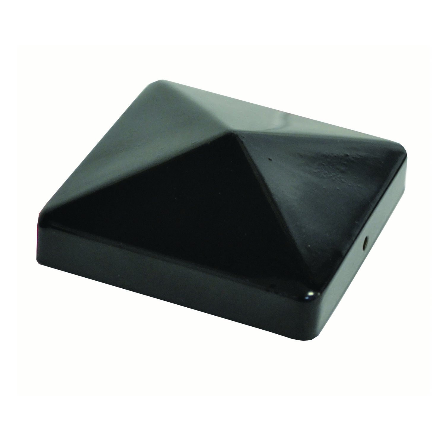 Pylex 12038 44-Inch Black Post Cap for Wood Fence & Deck - Durable Outdoor Fence Post Cover for Protection & Decoration