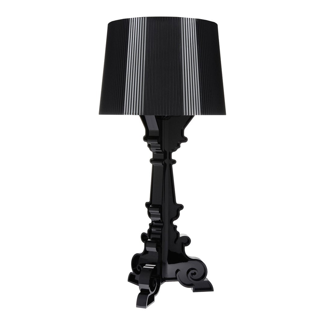 Bourgie Table Lamp - Modern Crystal Glass LED Desk Light for Living Room, Bedroom & Office Decor - Elegant Home Lighting Solution