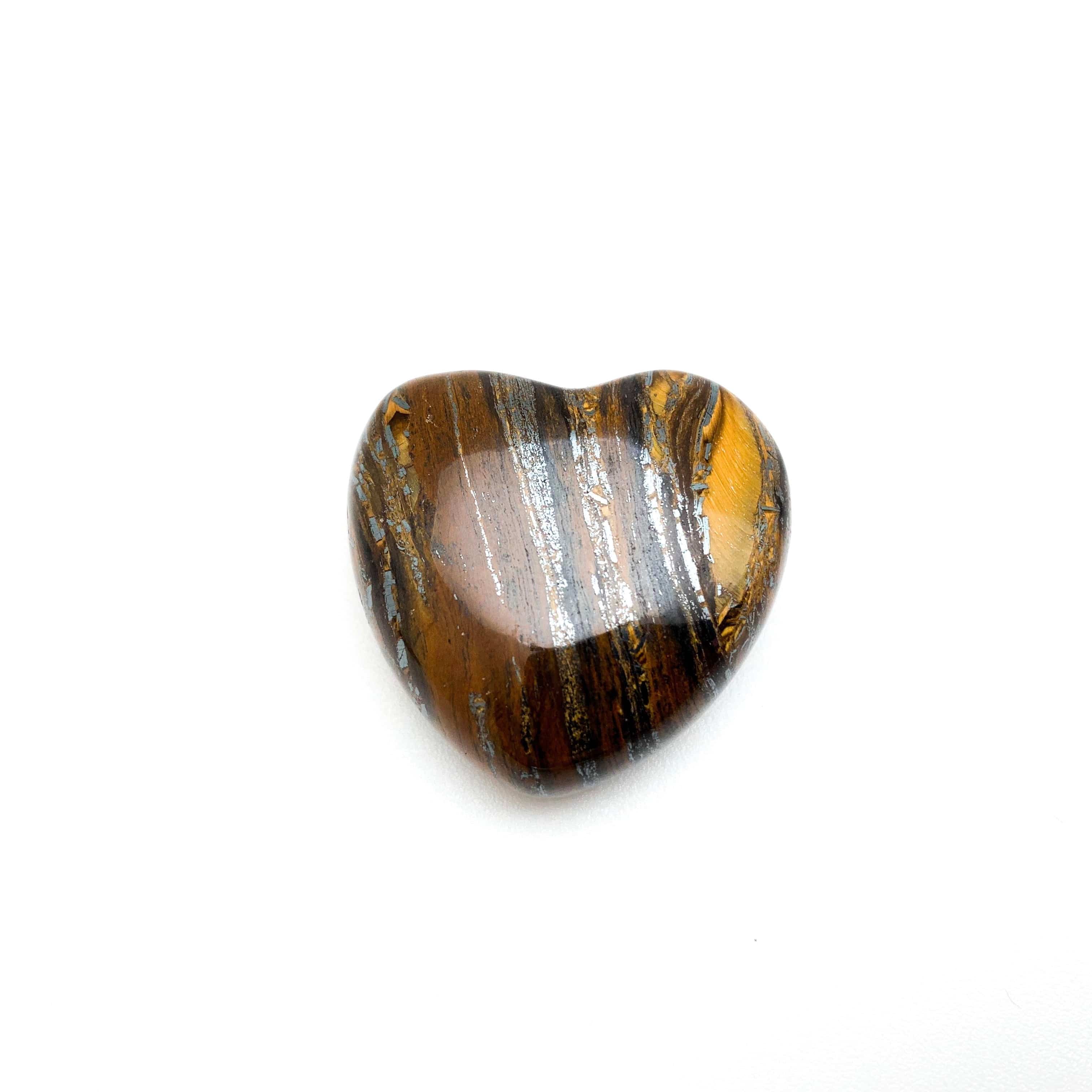 Natural Crystal Stone Puff Hearts - Healing Gemstone Decor for Home, Office & Meditation | Perfect for Spiritual Gifts, Yoga Spaces & Positive Energy