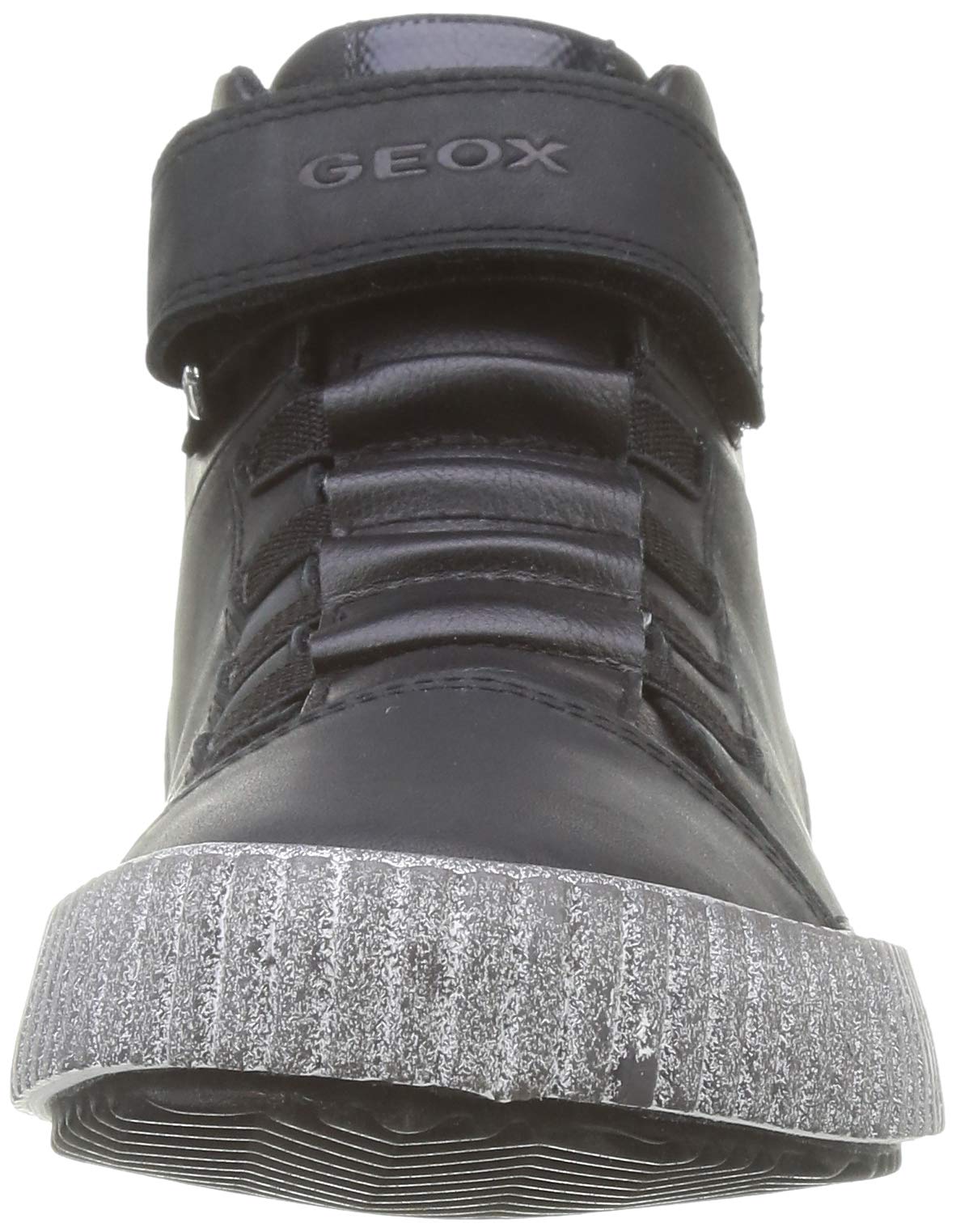 Geox Alonisso 60 Sneakers for Boys - Big Kids Size 36 (US 4) - Black - Comfortable School & Casual Shoes for Active Kids
