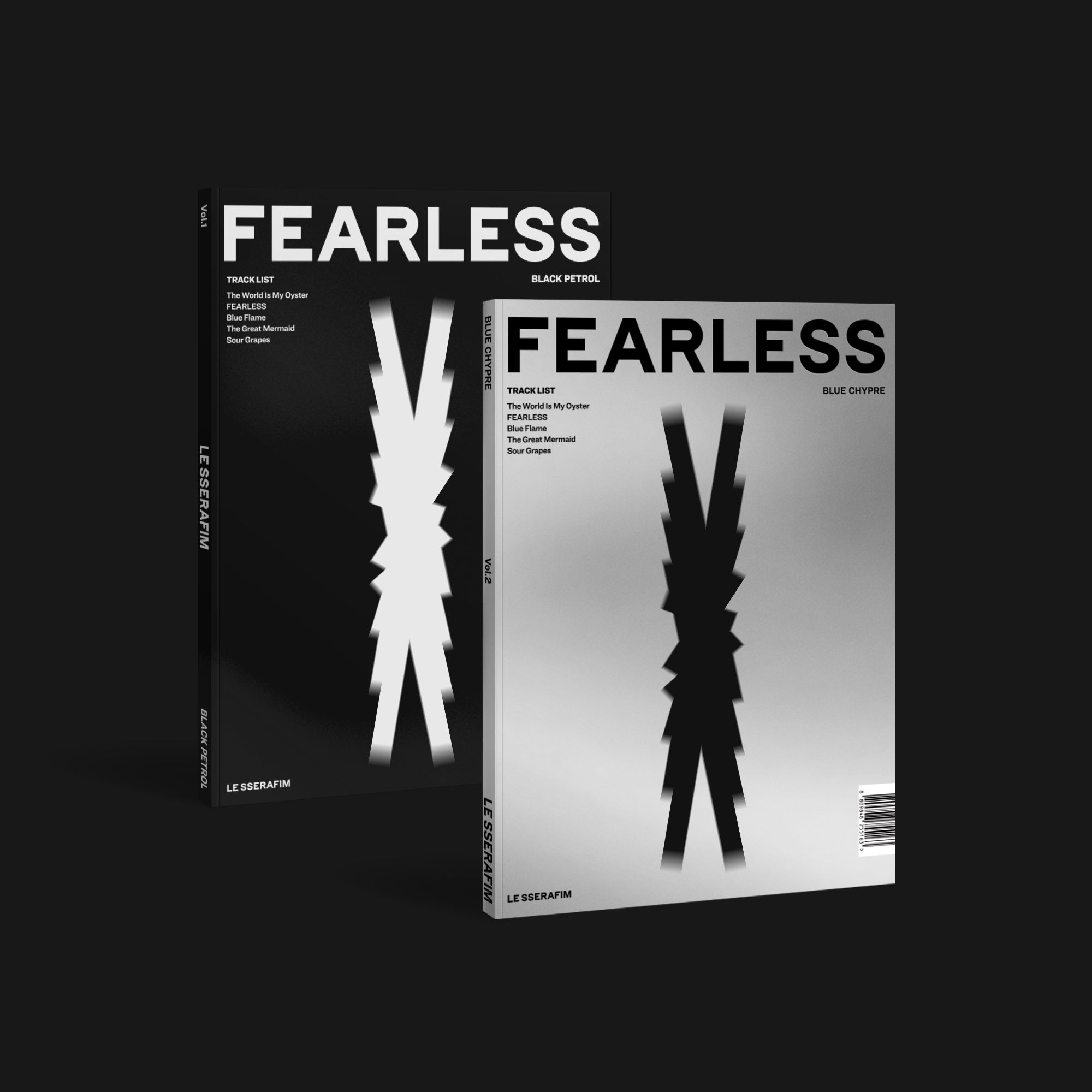 LE SSERAFIM 1ST MINI ALBUM 'FEARLESS' - K-POP Music CD with Photobook & Poster - Perfect for K-POP Fans, Collectors and Music Lovers - Great for Gifts, Room Decor and K-POP Collections