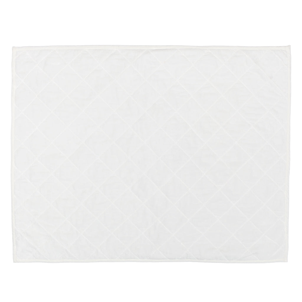 Luxury Soft White Diamond Quilt Sham Set of 2 - Premium Bedding for Master Bedroom & Guest Room Decor - Perfect for Home Styling and Hotel Use