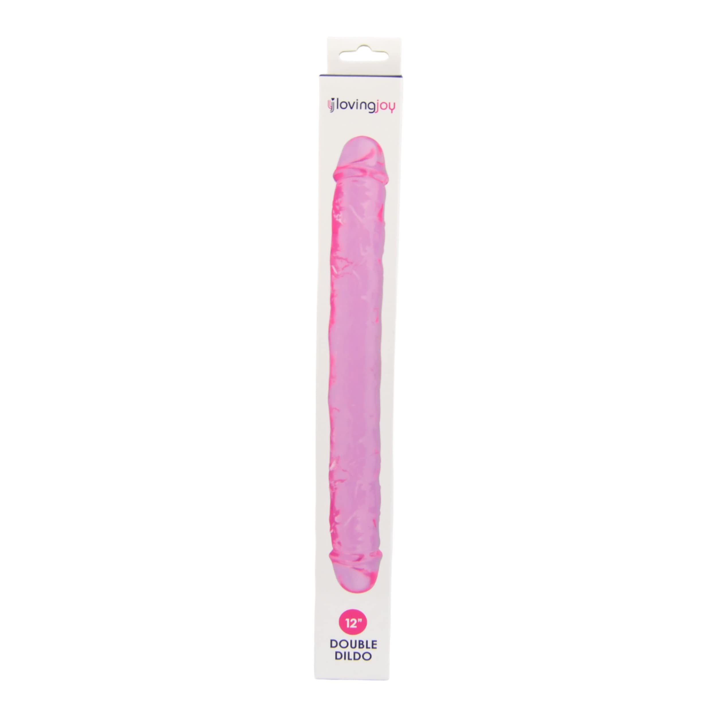 12 Inch Double Ended Dildo for Couples - Flexible & Body-Safe Silicone Adult Toy - Perfect for Strapless Strap-On, Mutual Pleasure & Solo Play