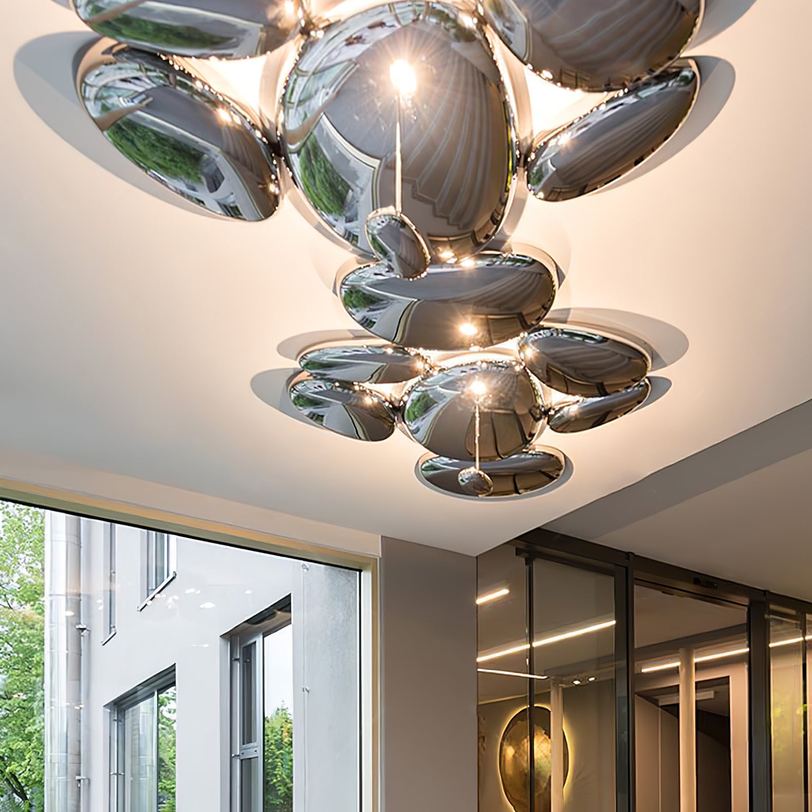 Skydro Modern LED Ceiling Light Fixture - Energy Efficient Flush Mount Lighting for Bedroom, Living Room & Kitchen | Dimmable & Easy Installation