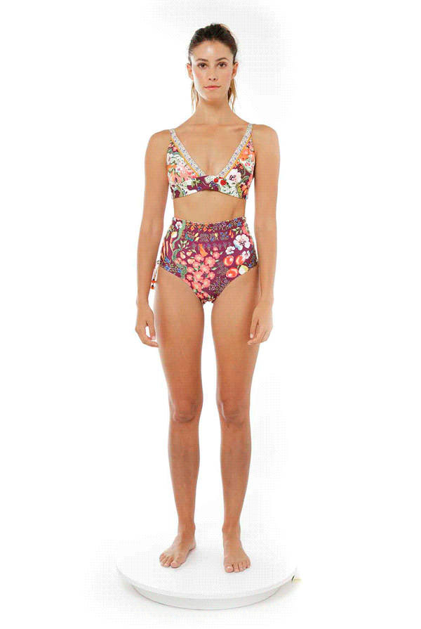 Eco-Friendly Megan Sustainable Bikini Top for Women - Perfect for Beach, Pool & Summer Vacations | Swimwear & Swimsuits