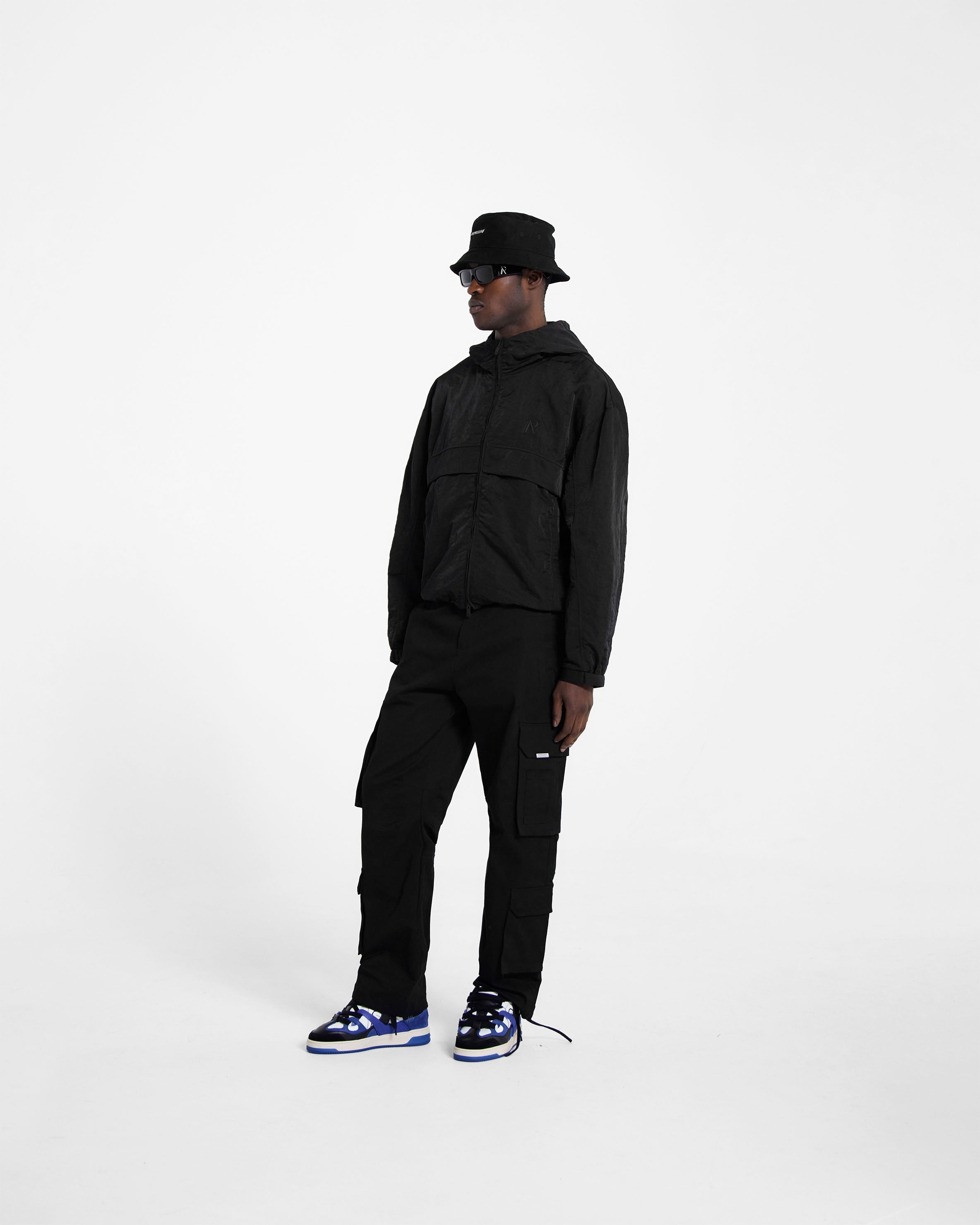 Premium Hooded Track Jacket for Men & Women | Lightweight Athletic Zip-Up Sweatshirt | Jet Black | Gym, Running & Casual Wear