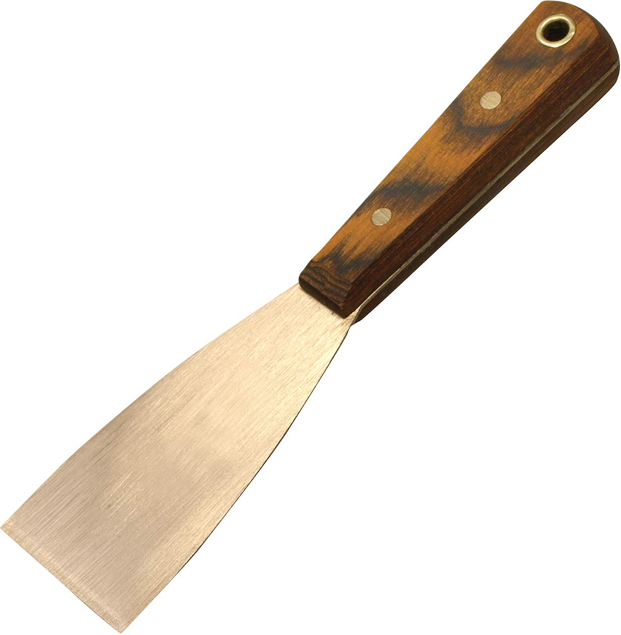 C.S. Unitec 25mm Non-Sparking Aluminum Bronze Spackle Putty Knife - Drywall Scraper & Hand Tool for Painting, Patching & Home Renovation (EX408-25A) | Perfect for DIY Projects, Wall Repair & Professional Construction Work