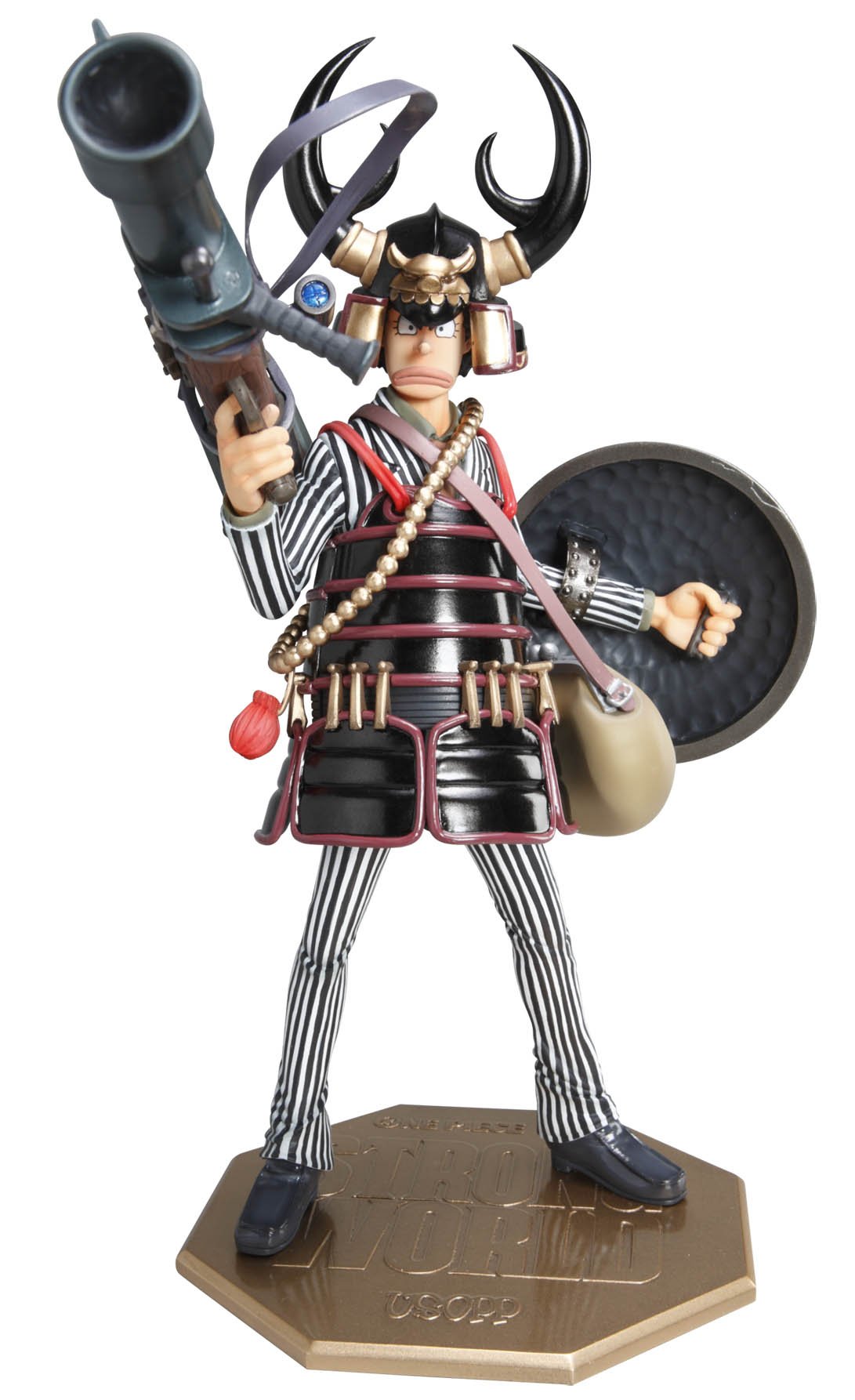 One Piece Strong Edition Usopp 1/8 Scale PVC Figure - Portrait of Pirates Collectible Anime Statue for Display, Gift, and Anime Fans