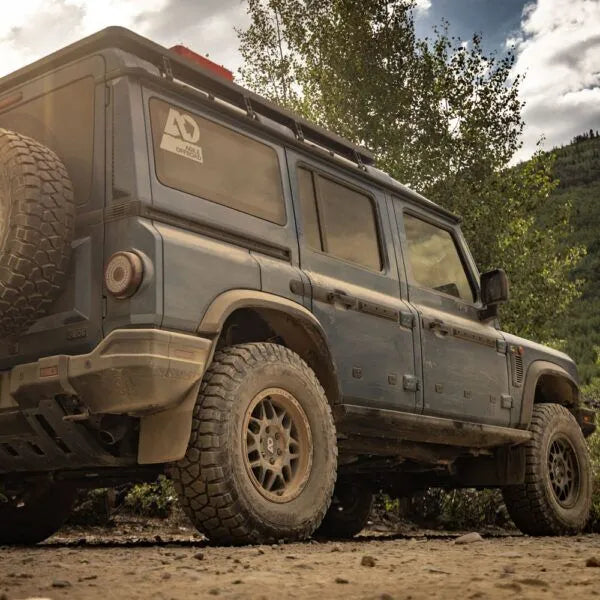 2023+ Ineos Grenadier Rock Sliders | Heavy Duty Off-Road Side Steps | Jeep & SUV Protection | Perfect for Rock Crawling & Trail Adventures