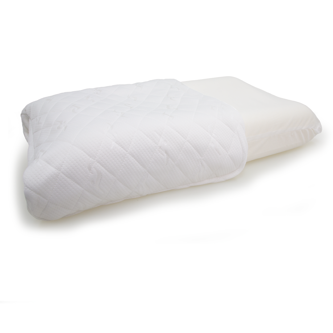 Allcare Streamline Pillow - Orthopedic Memory Foam Pillow for Neck Pain Relief & Side Sleepers - Perfect for Back, Stomach & Side Sleeping Positions