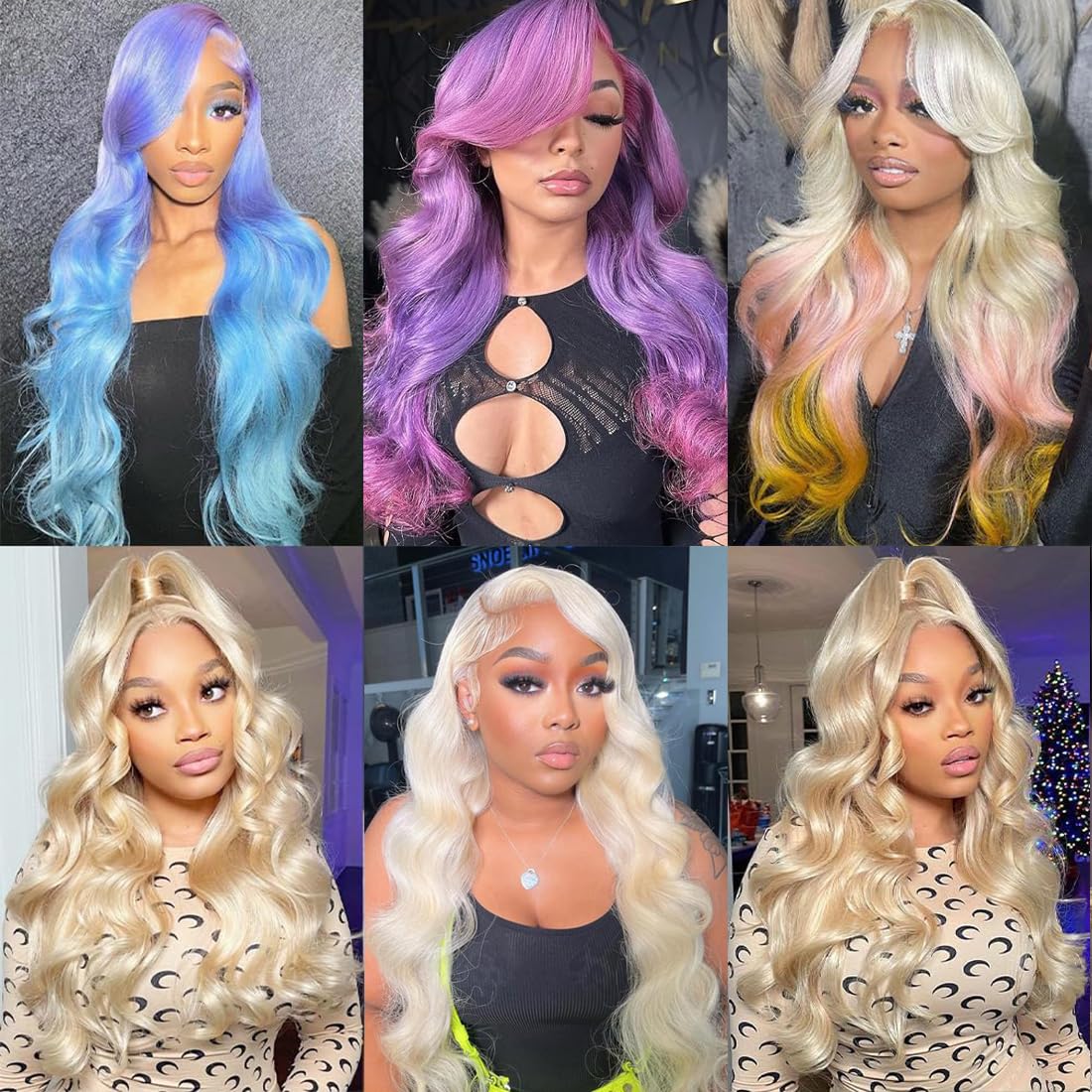 613 Blonde 13x6 Lace Front Wig Human Hair - 200% Density Body Wave with Pre-Plucked Hairline & Bleached Knots | Transparent Lace Frontal Wig 30 Inch for Daily Wear, Parties & Special Occasions