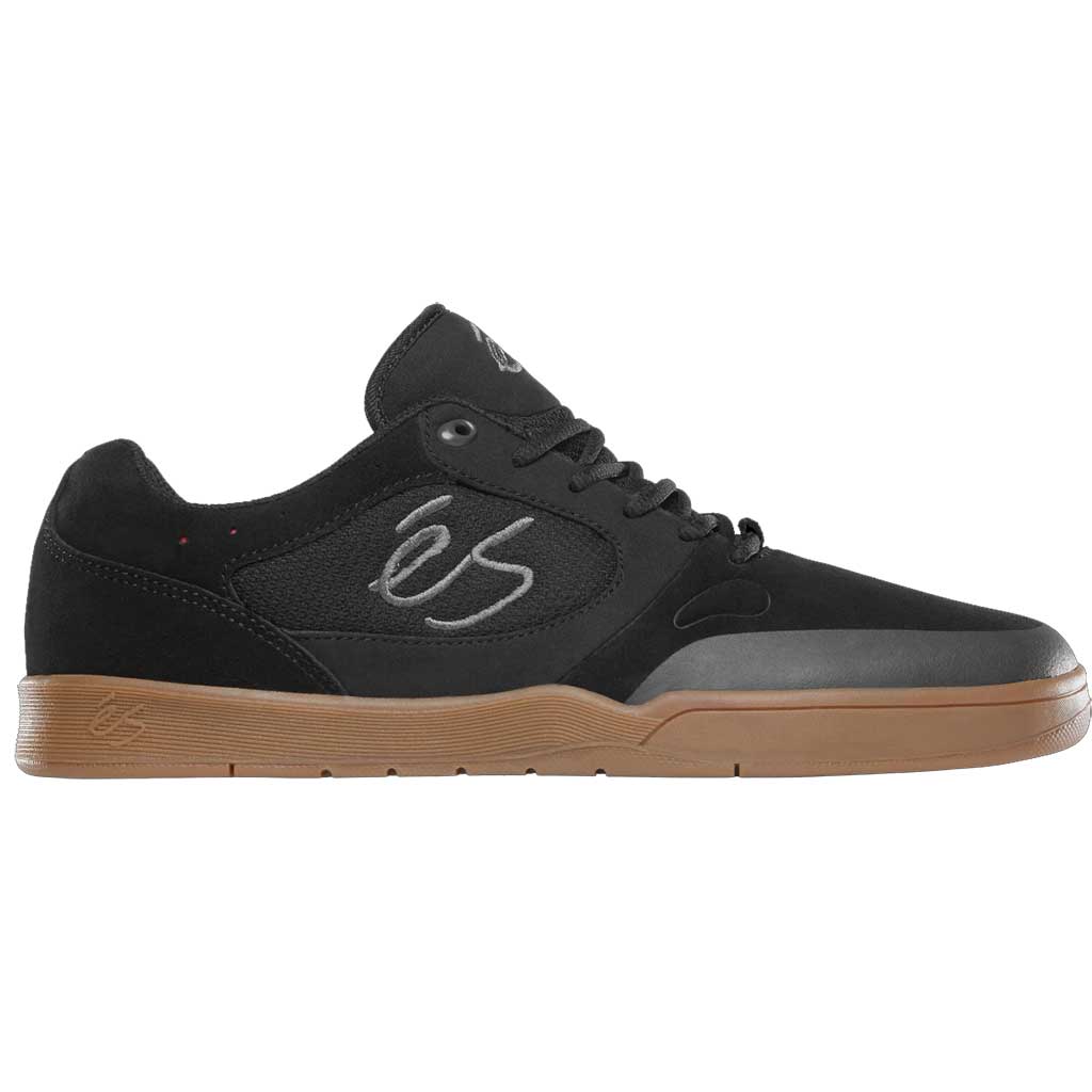 eS Swift 1.5 Skate Shoes - Black/Gum Colorway - High-Performance Skateboarding Shoes for Street & Park Skating