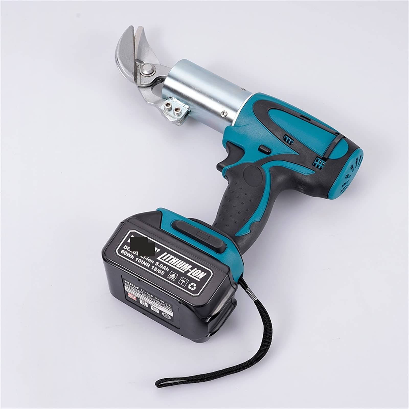 20V Cordless Electric Livestock Grooming Shears - Heavy Duty Metal Cutting Tool, Carbon Steel Blade Trimmer for Sheep, Cattle & Horse Care - Perfect for Farm, Ranch & Veterinary Use