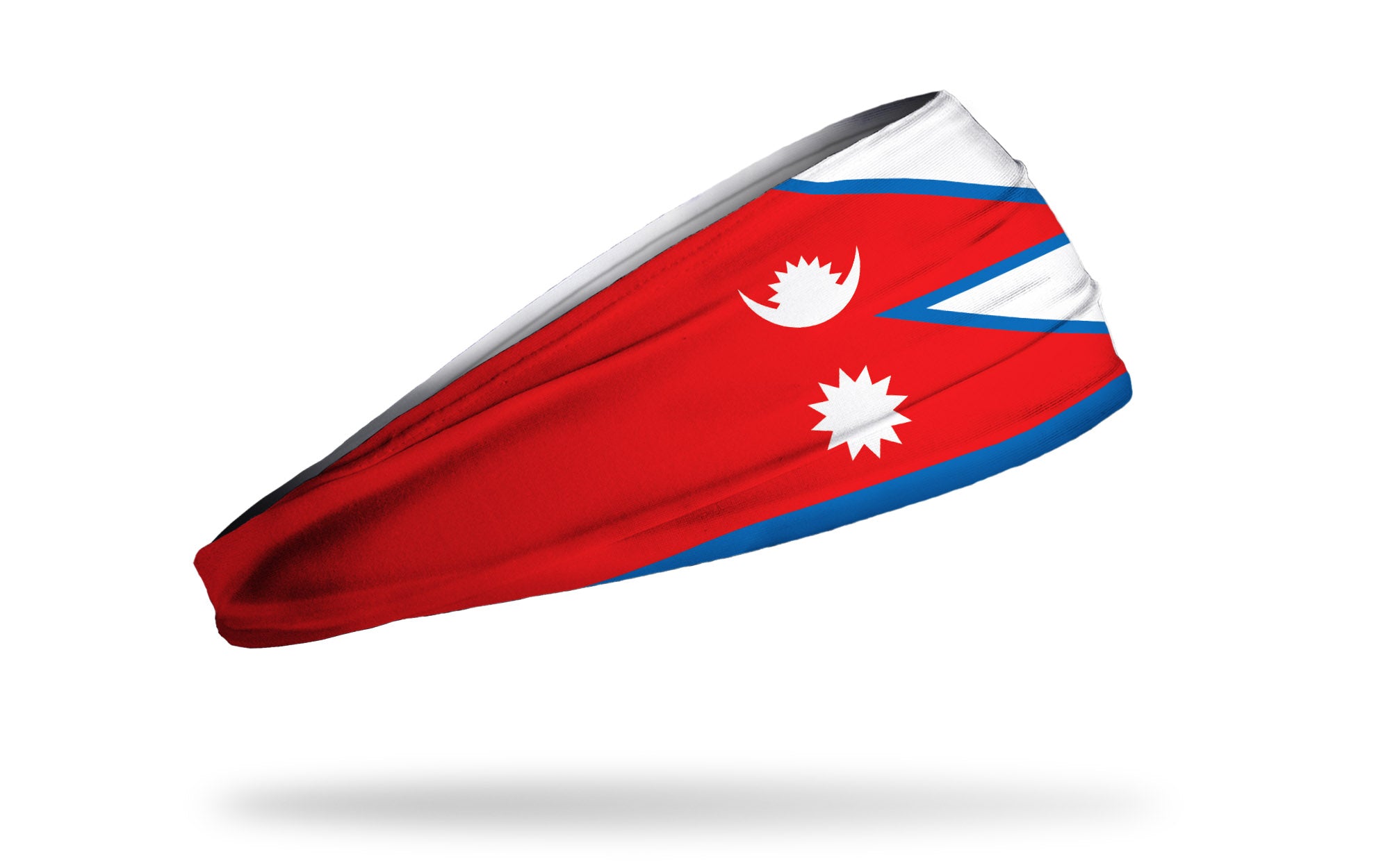 Nepal Flag Big Bang Lite Headband - Comfortable & Stylish Hair Accessory for Sports, Yoga, and Outdoor Activities