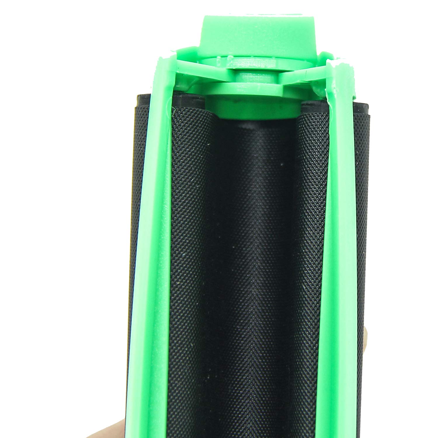 Manual Roller Maker - Easy Handheld Rolling Machine for Rolling Papers, 4.33 Inch Green Plastic Injector Tool | Perfect for DIY Cigarettes, Herbs & Tobacco at Home or On-the-Go