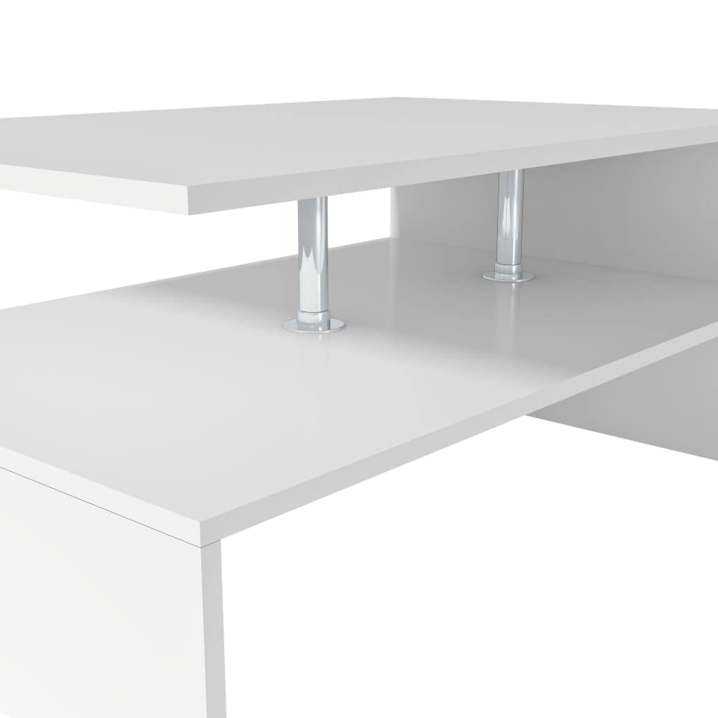 Modern Coffee Table with Storage - 35.4