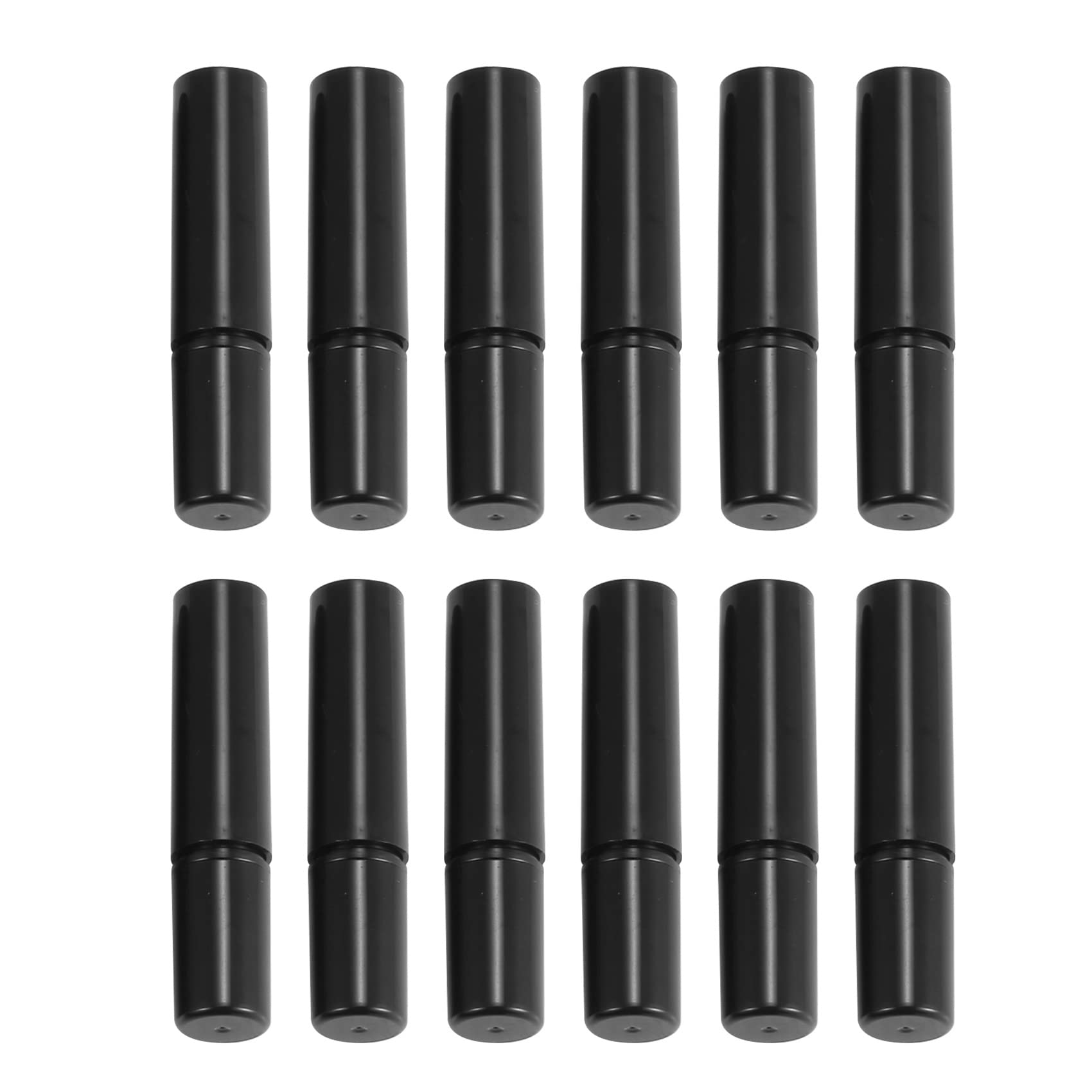 BYSL 200Pcs 2ml Black Plastic Perfume Sample Spray Bottles - Mini Travel Atomizer for Fragrance Testing, DIY Essential Oils & On-the-Go Perfume Refills