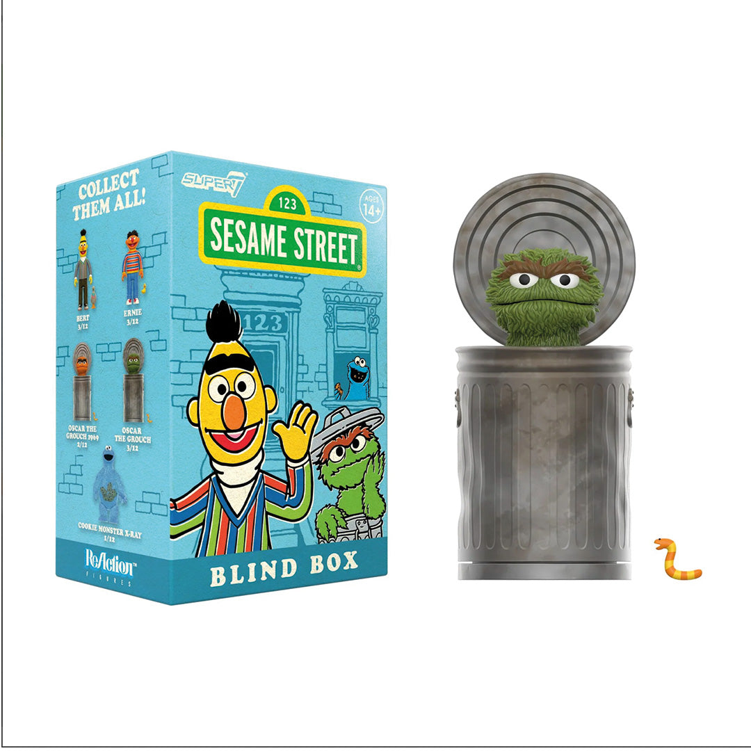 Sesame Street Blind Box Wave 1 - Collectible Mystery Toys for Kids | Fun Surprise Gifts for Birthday Parties & Playtime