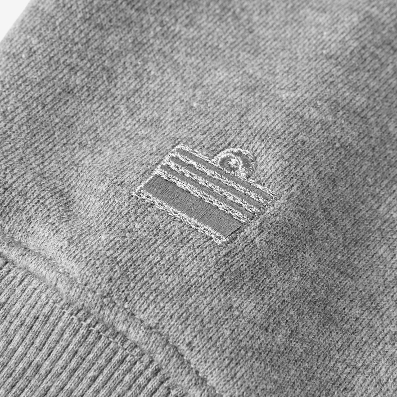 Harcourt Logo Hoodie for Men & Women - Soft Grey Marl Pullover Sweatshirt - Cozy Casual Wear for Everyday & Outdoor Activities