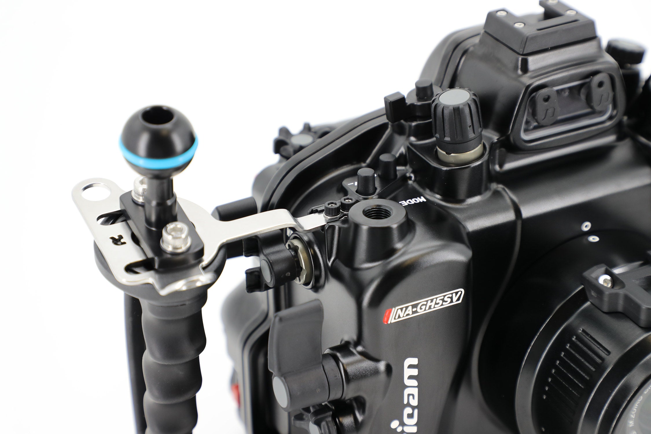 Waterproof Underwater Housing for Panasonic Lumix GH5/GH5S/GH5II Cameras - HDMI 2.0 Support - Ideal for Scuba Diving, Snorkeling & Underwater Photography