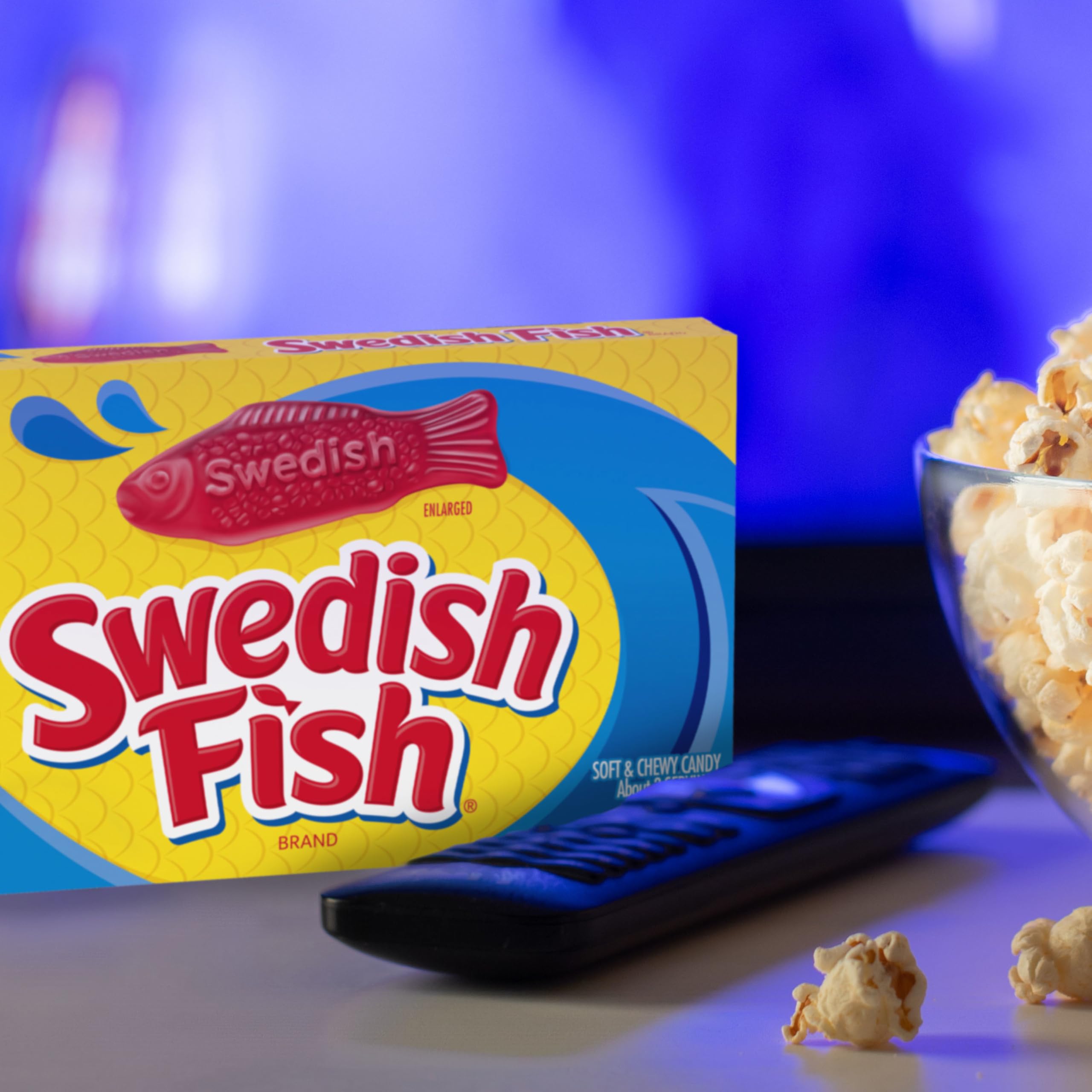 Sour Patch Kids & Swedish Fish Candy Variety Pack - 15 Movie Theater Boxes for Easter Gifting