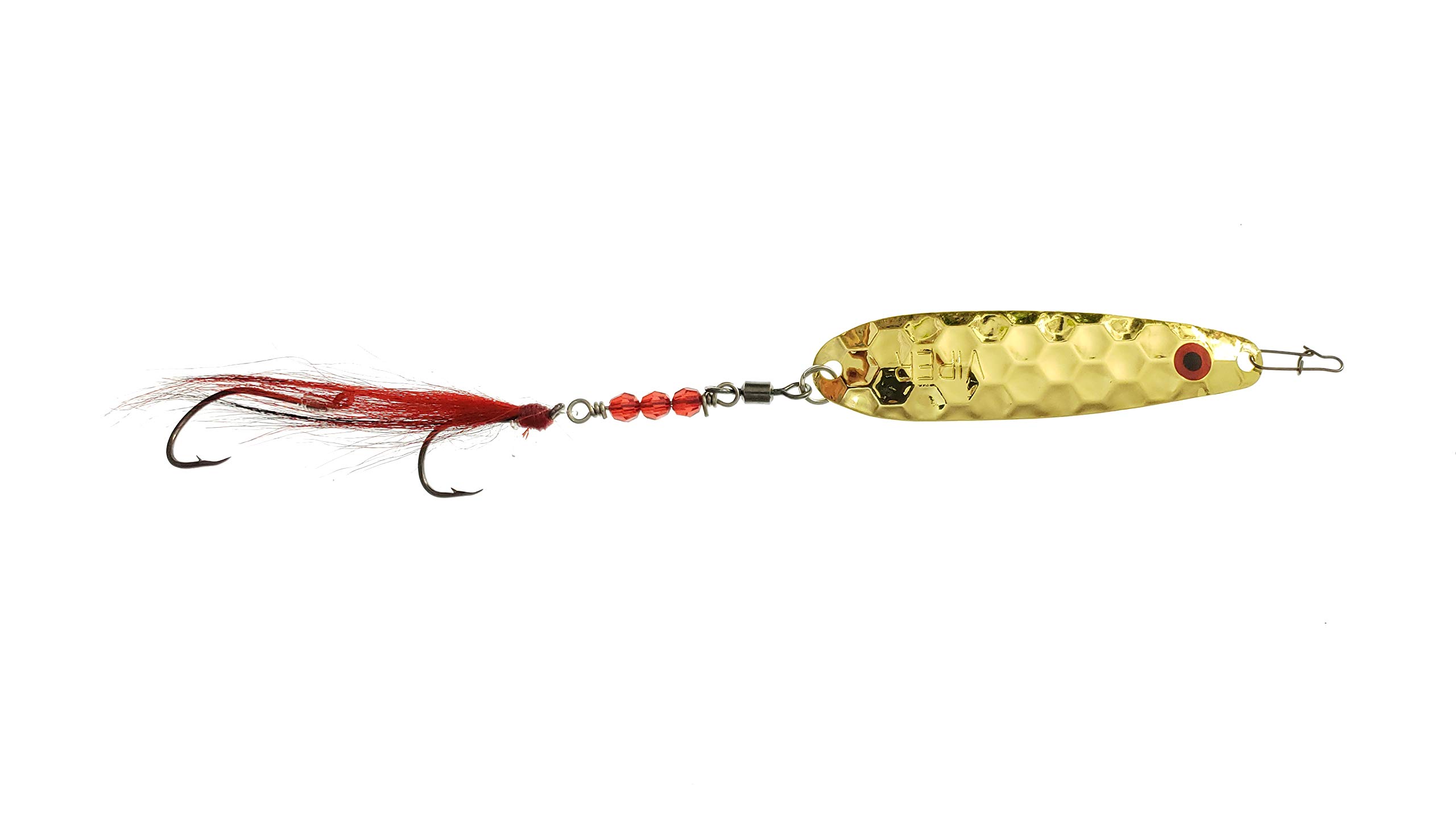 SP1 Buck Tail Fishing Spoon Lure - Premium Metal Spoon Bait for Bass, Trout, and Walleye | Ideal for Freshwater and Saltwater Fishing
