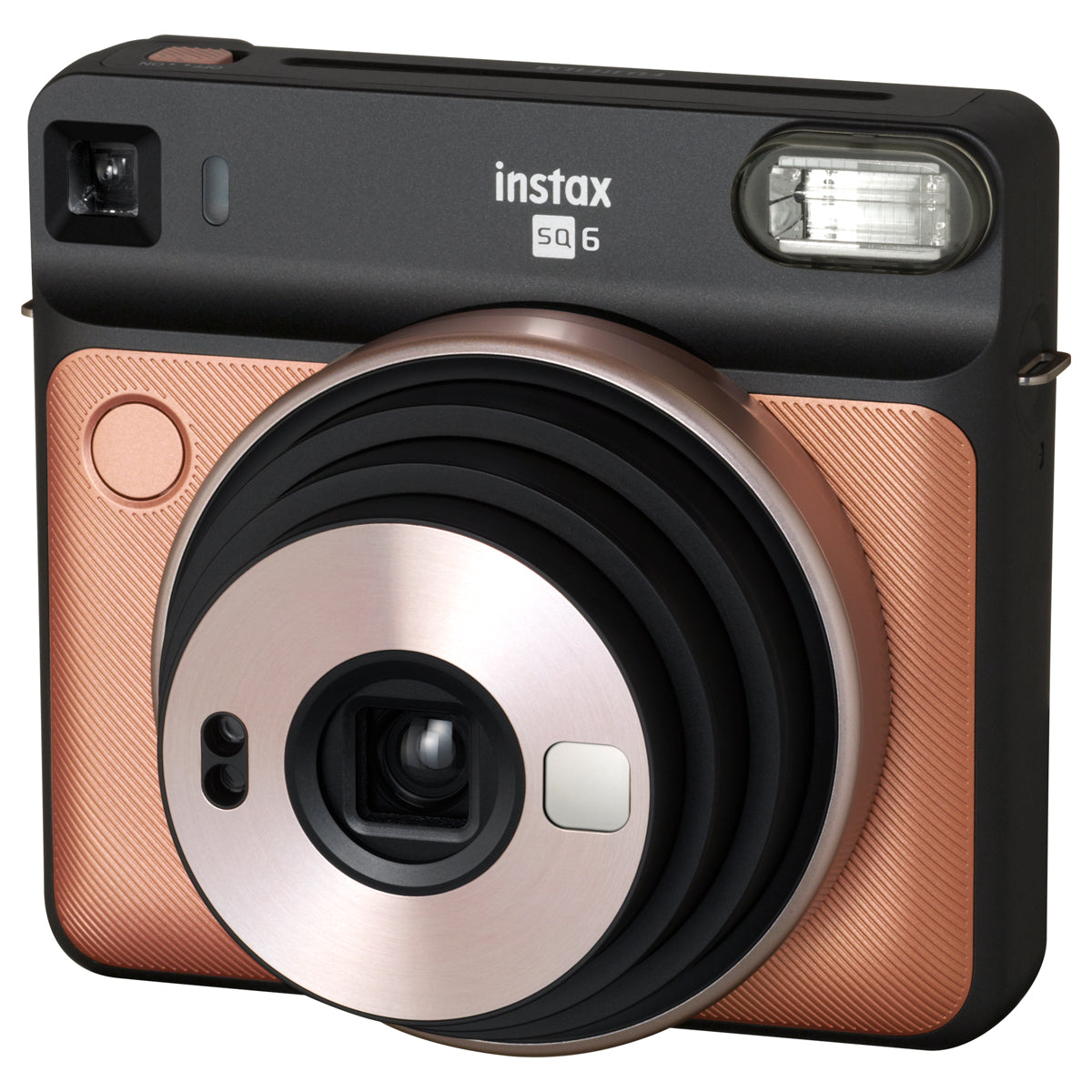 Fujifilm INSTAX Square SQ6 Instant Camera - Blush Gold | Instant Film Photography for Travel, Parties & Memories | Polaroid-Style Square Format Prints
