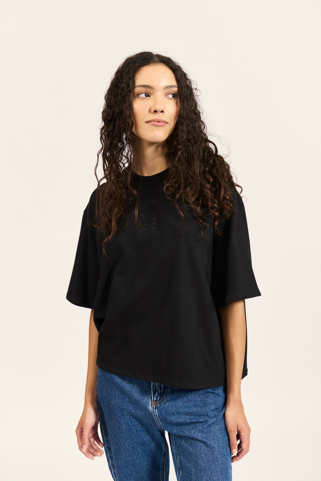 Billabong Women's Palm Life Boxy Tee - Casual Short Sleeve T-Shirt for Beach, Surfing & Summer Outfits
