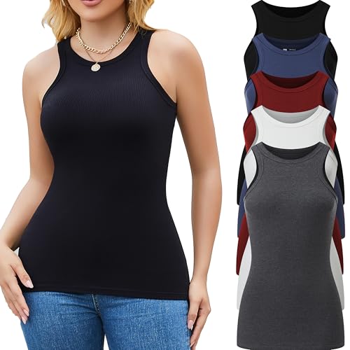 5 Pack：black/White/Gray/Blue/Red