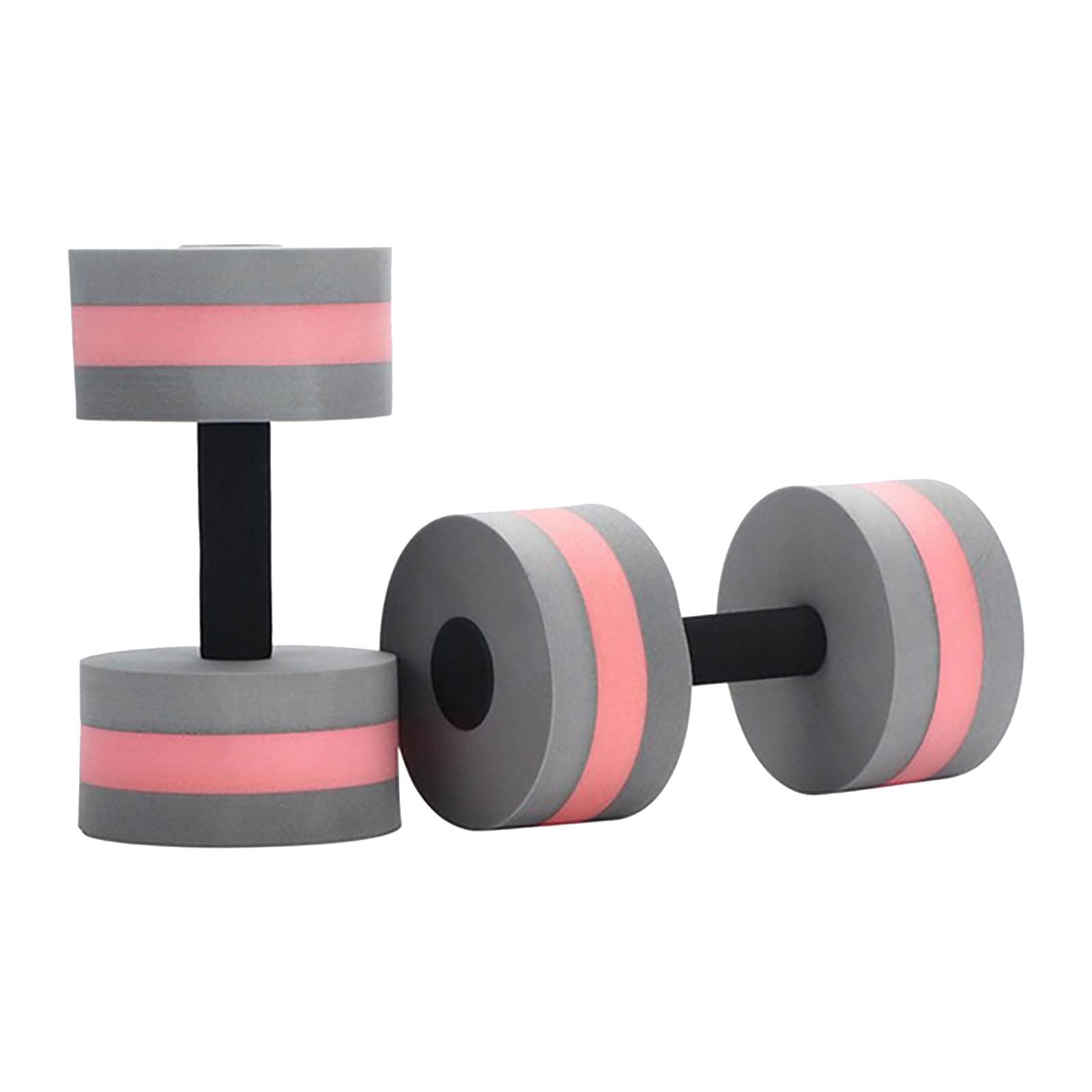 Aqua Dumbbells Set of 2 - Pool Fitness Equipment for Water Aerobics & Therapy