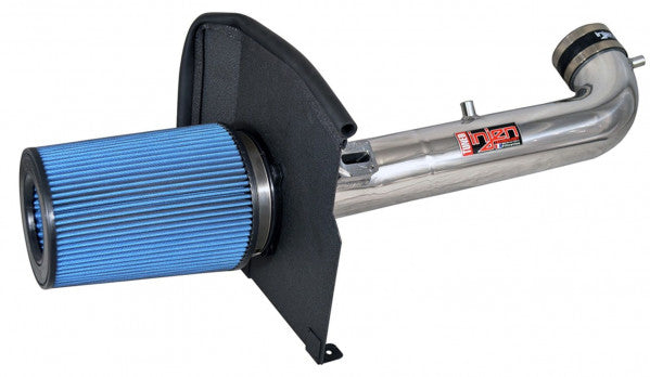 2014-2017 GMC Sierra & Chevrolet Silverado 6.2L Performance Air Intake System - Short Ram Cold Air Intake with Dry Filter (Wrinkle Black) PF7064WB - Improve Engine Power & Fuel Efficiency for Off-Road & Towing