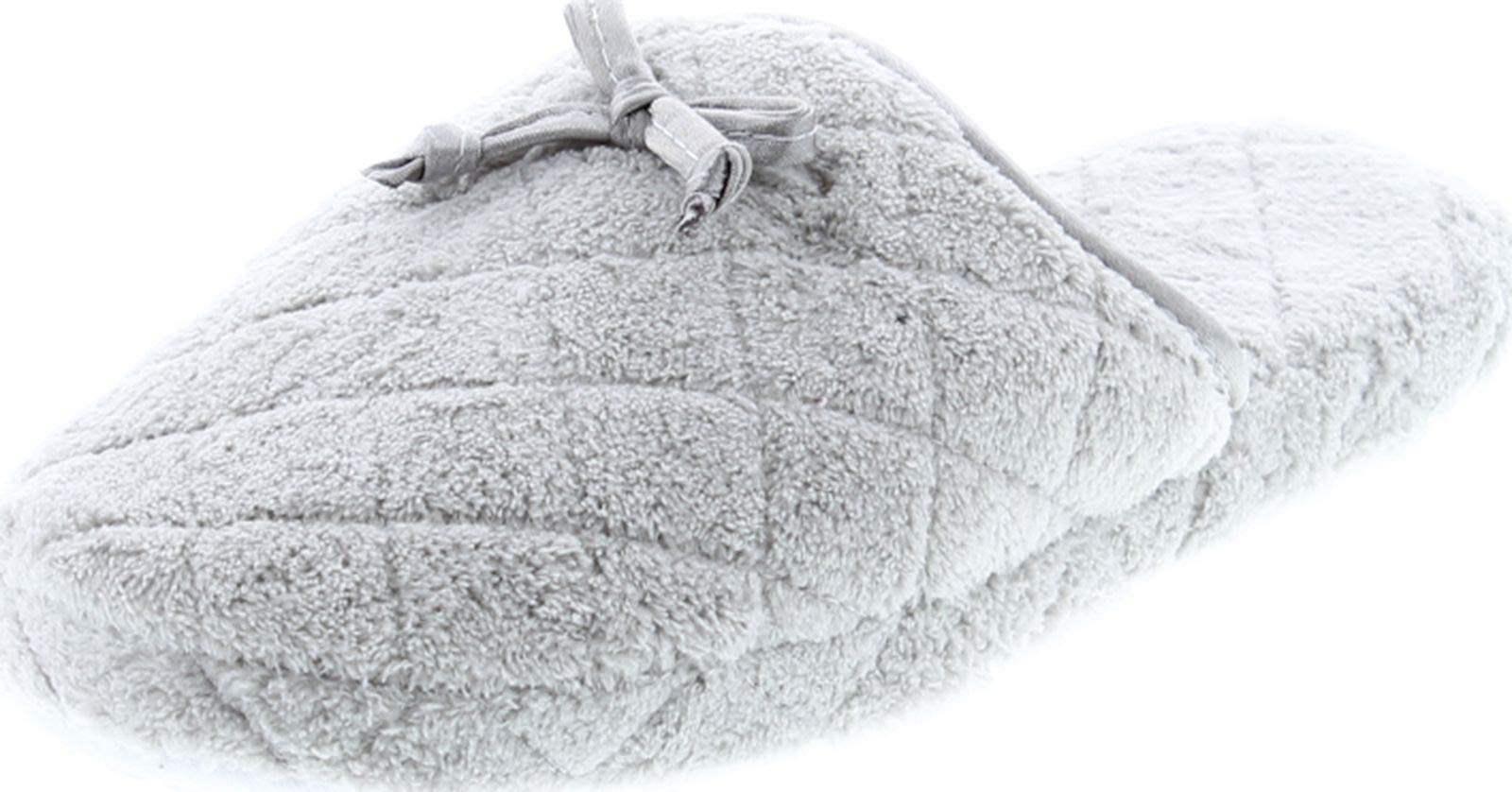 Women's Quilted Pattern Slip-On House Slippers - Cozy Indoor Shoes for Home, Lounge & Relaxation