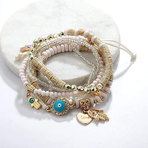 YouBella Evil Eye Bracelet for Women & Girls - Stylish Protection Jewelry for Everyday Wear, Gifts & Spiritual Healing
