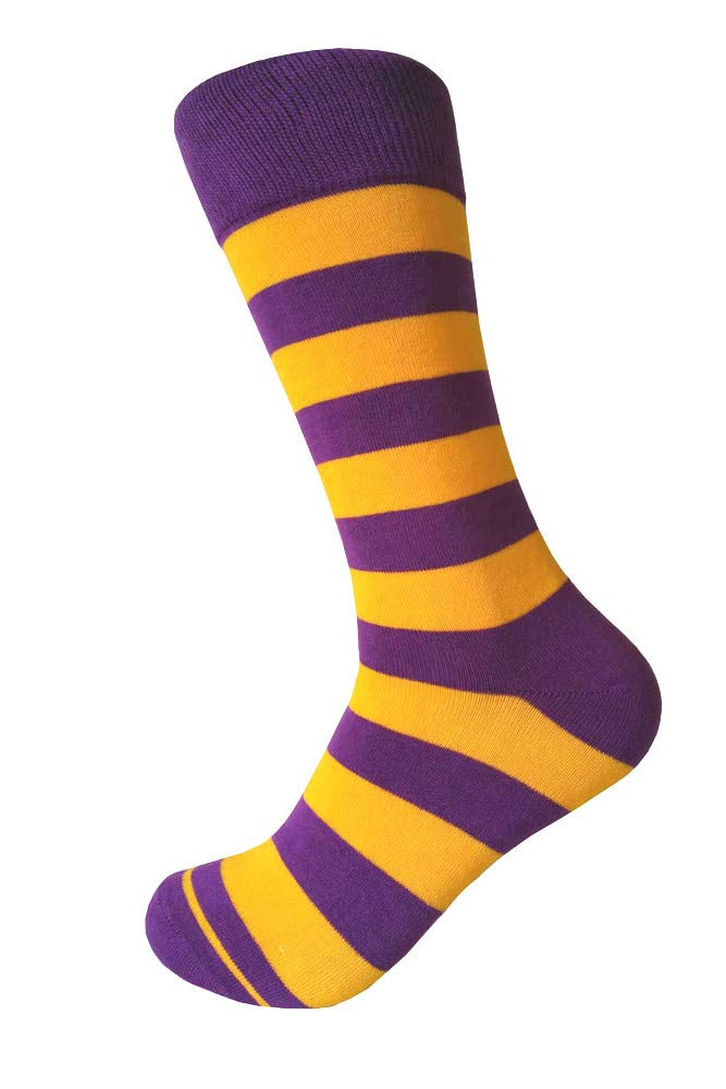 Triple M Plus Kids Halloween Costume & Cosplay Striped Socks - Fun Dress-Up Socks for Halloween Parties, Cosplay Events & Themed Outfits