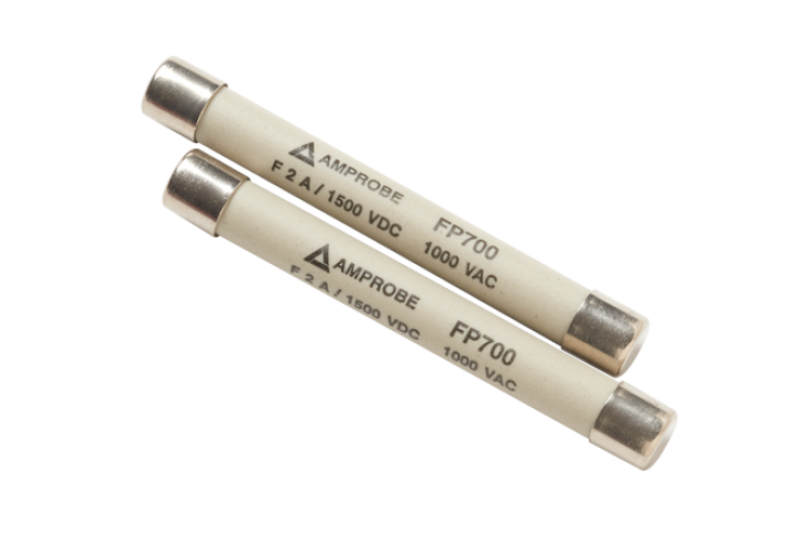 Fluke Amprobe FP700 2A/1500V Ceramic Fuse - 2 Pack Replacement for HD110C & HD160C Multimeters - High Voltage Protection for Electrical Testing & Repairs