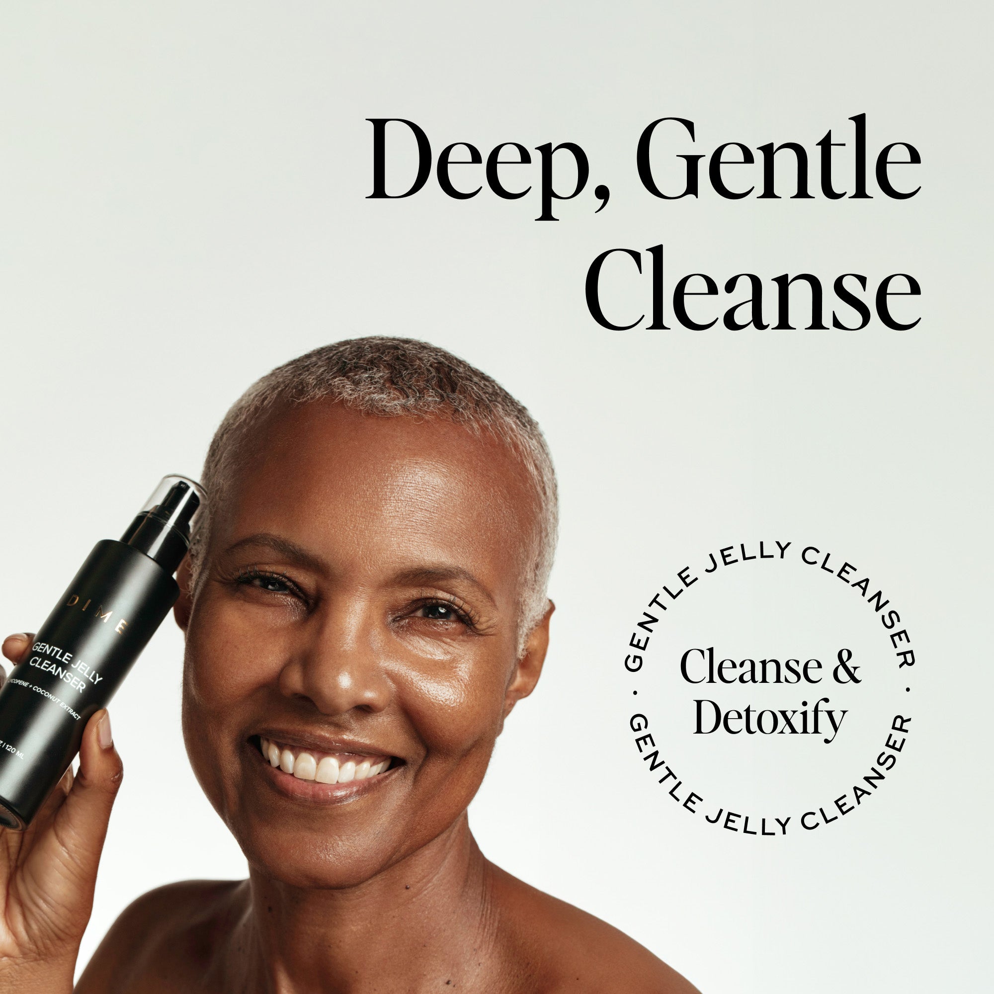 Gentle Jelly Cleanser for Sensitive Skin - Hydrating Face Wash with Natural Ingredients - Perfect for Daily Skincare Routine & Makeup Removal