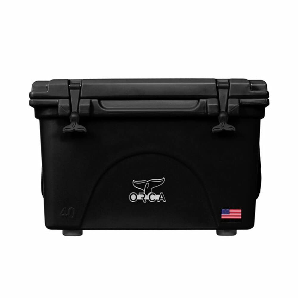 ORCA 40 Quart Hard Sided Cooler - Heavy Duty Insulated Ice Chest with Leakproof Design, Industry Leading Ice Retention Keeps Drinks Cold for 8 Days | Perfect for Camping, Beach Trips, Tailgating & Outdoor Adventures