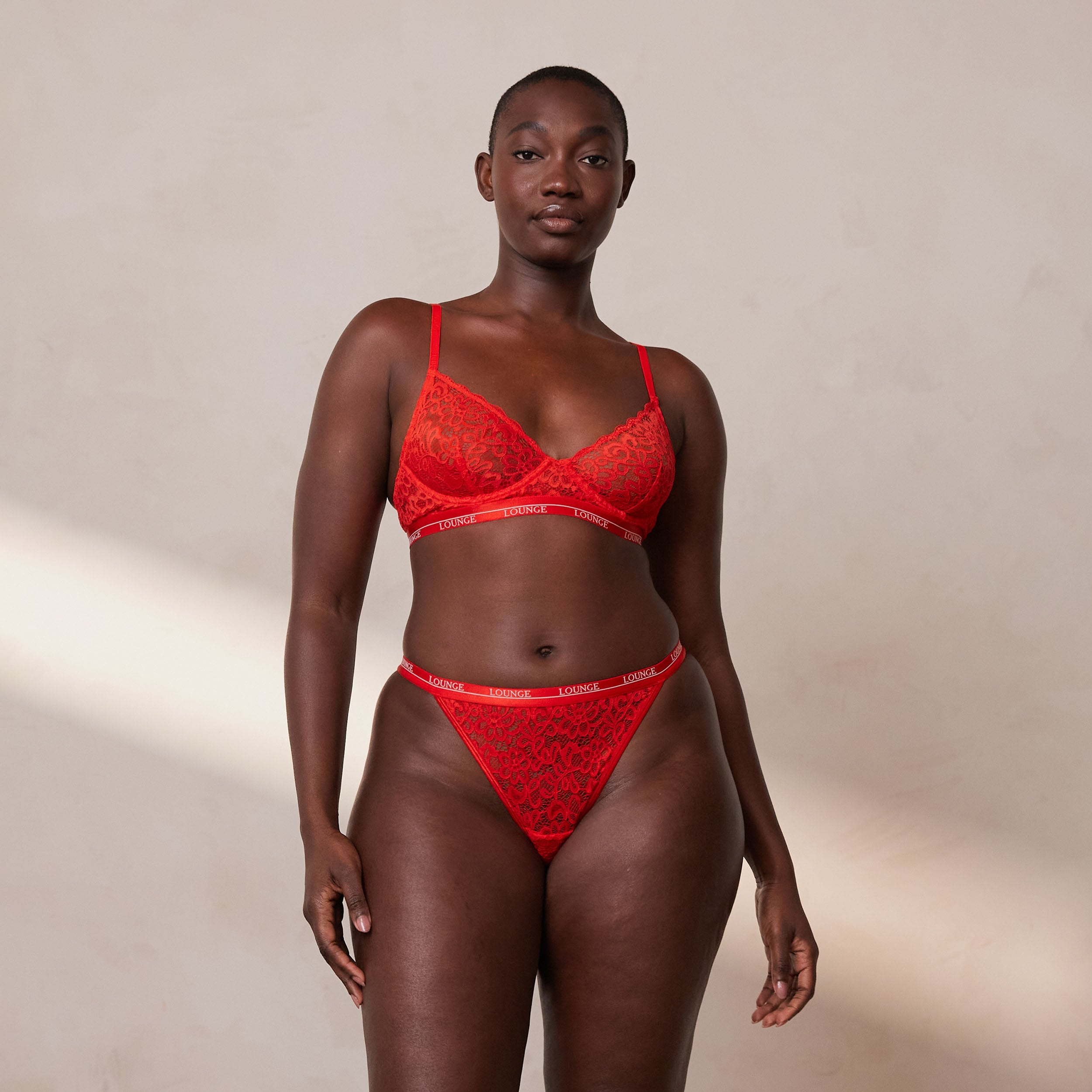 Balcony Bra - Comfortable & Supportive Red Lingerie for Women | Perfect for Everyday Wear & Special Occasions