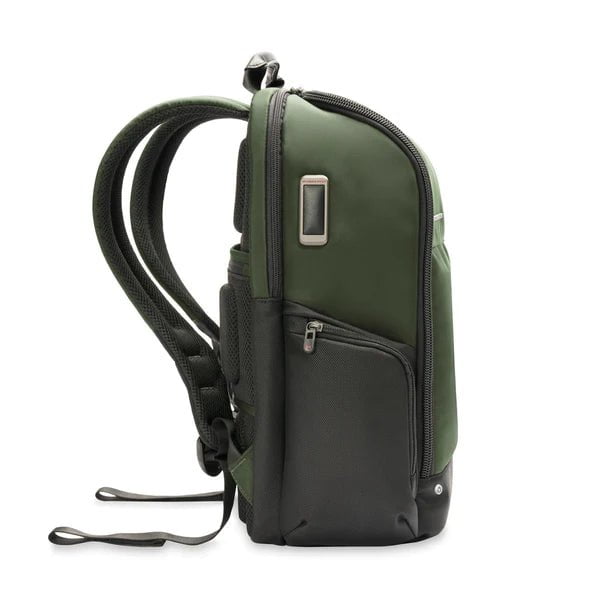 Briggs & Riley HTA Medium Widemouth Backpack - Durable Travel Backpack for Work & Commuting, Laptop Compartment, Spacious Design - Perfect for Business Trips, College & Everyday Use