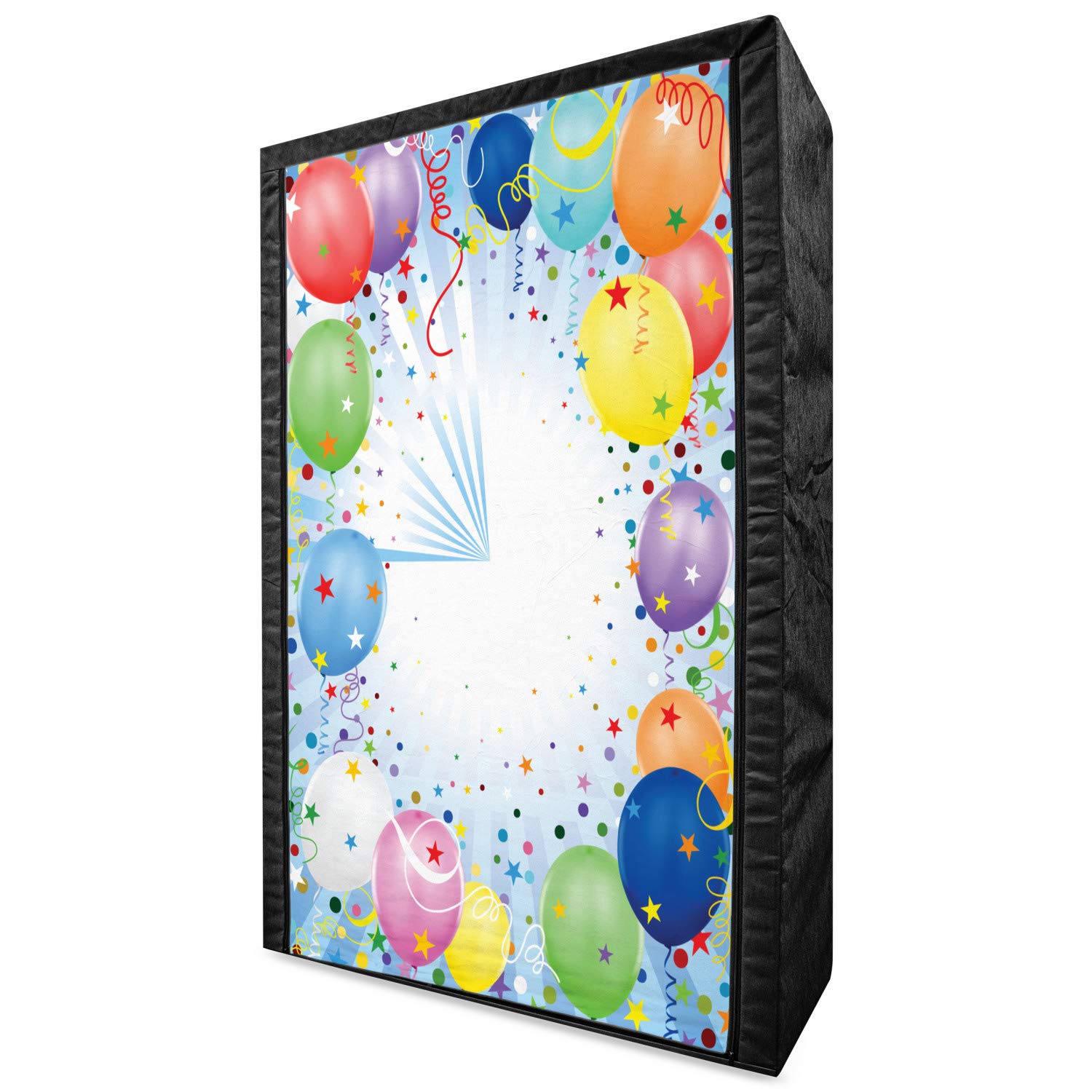 Ambesonne Portable Fabric Wardrobe for Parties & Events | 42.5