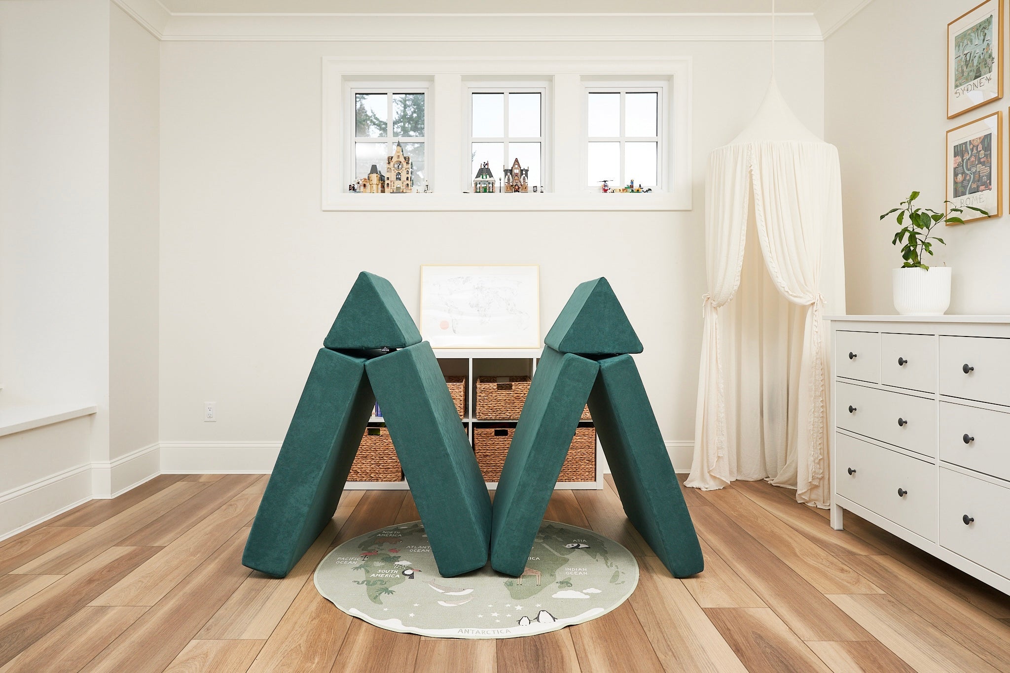 Modular Kids Play Sofa - Soft & Safe Children's Couch for Playroom, Nursery, or Living Room - Perfect for Toddler Playtime, Reading Nook, and Relaxation