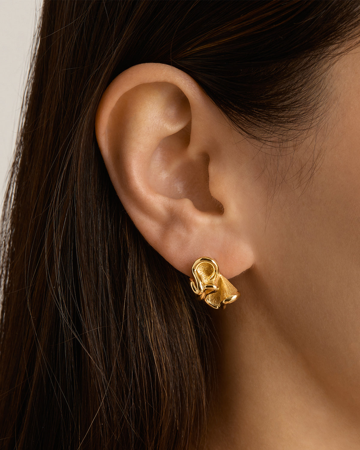 18K Gold Vermeil Joy Earrings - Dainty Huggie Hoop Earrings for Women, Perfect for Everyday Wear, Gift Giving & Special Occasions