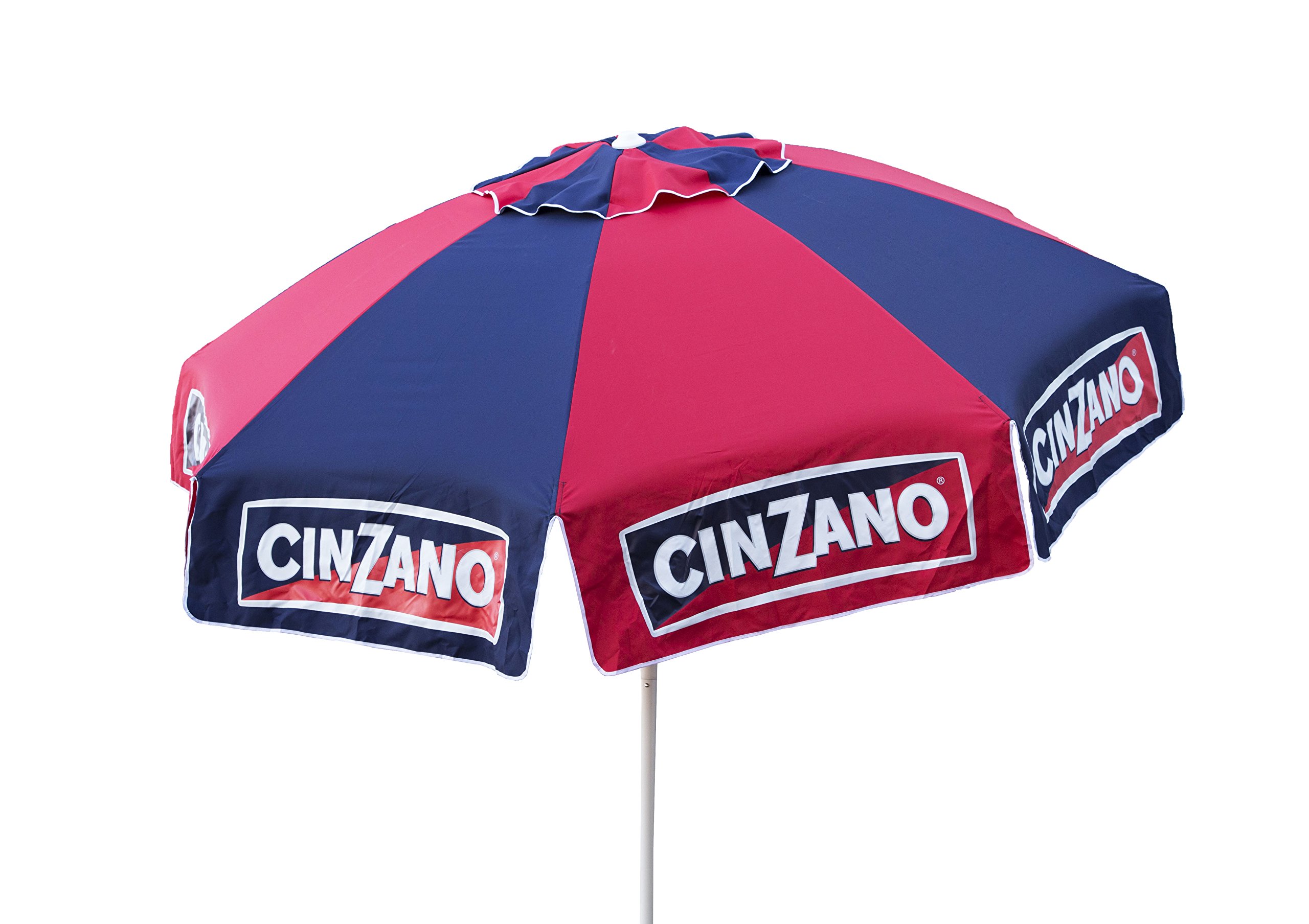 Heininger DestinationGear 1384 Cinzano Deluxe Beach Umbrella & Patio Umbrella with Storage Bag - Perfect for Poolside, Backyard, and Outdoor Relaxation