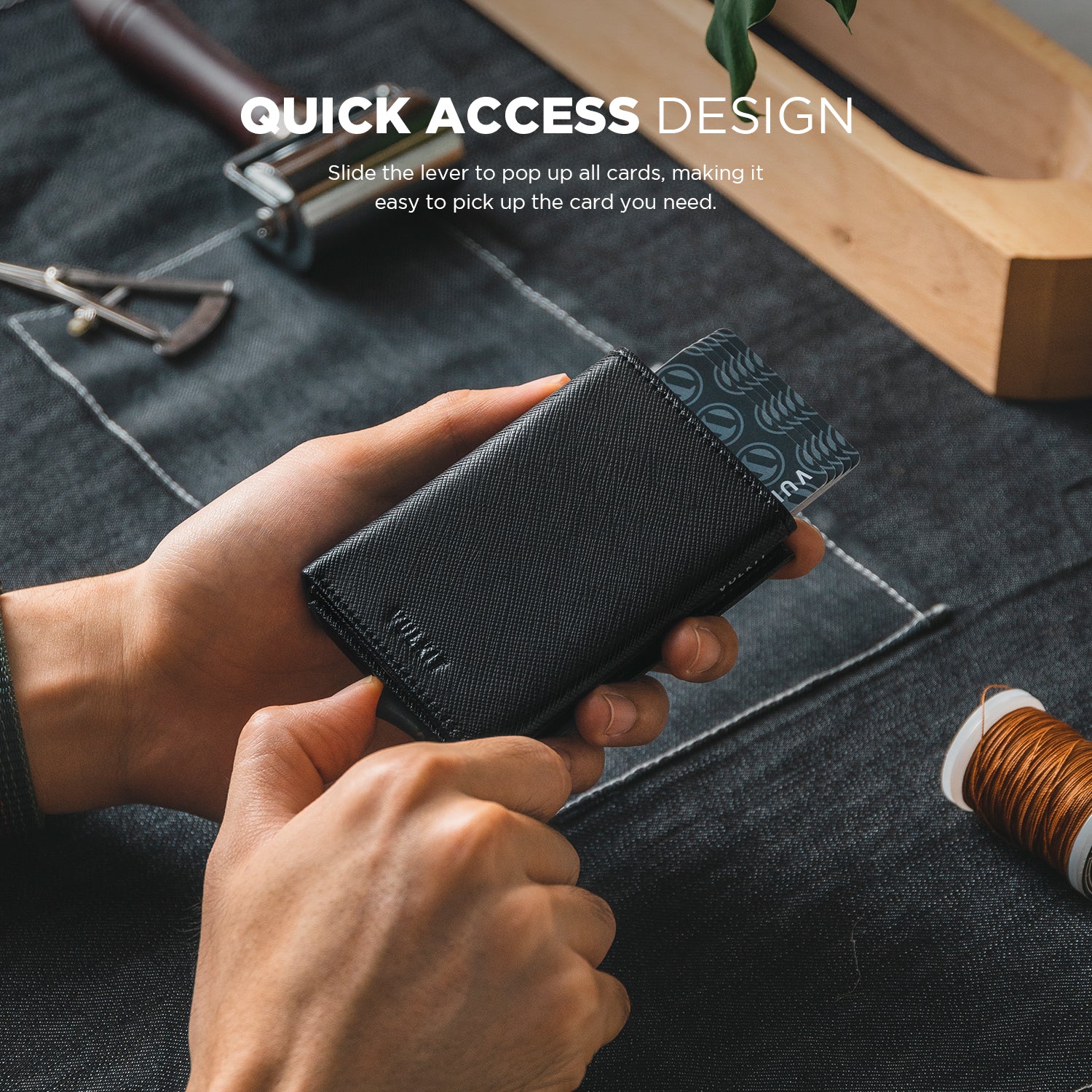 RFID Blocking Leather Wallet for Men & Women - Slim Bifold Credit Card Holder with ID Window & Cash Pocket | Travel, Business & Everyday Use