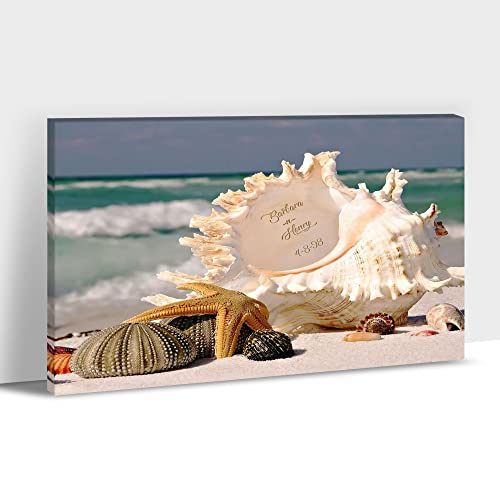 Custom Beach Canvas Framed-12