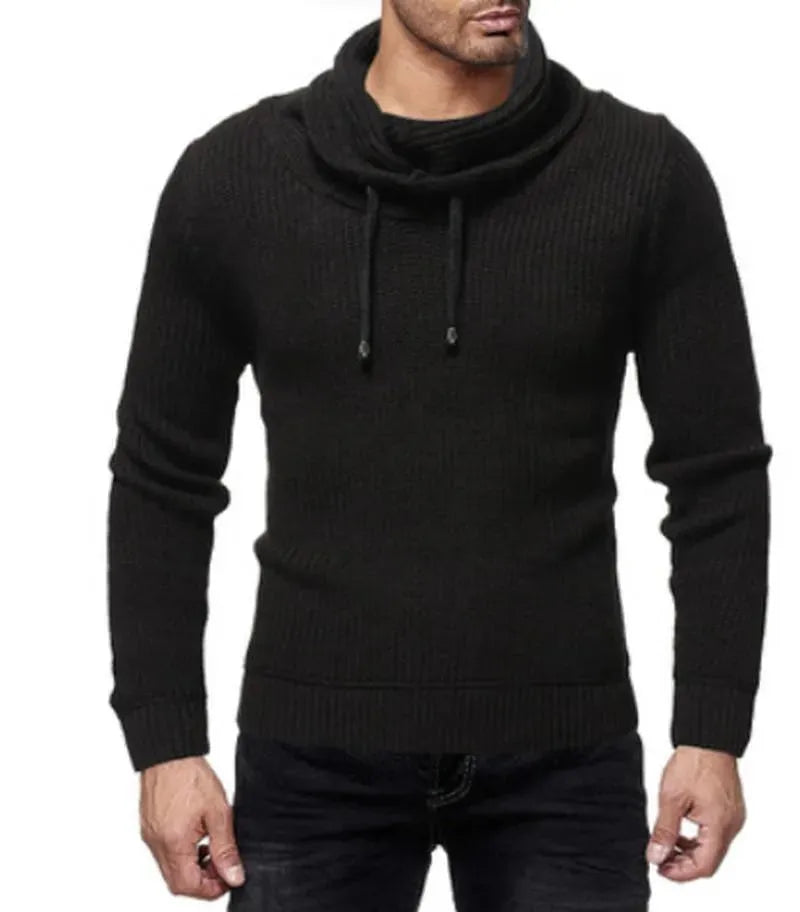 Women's Cozy Turtleneck Sweater with Adjustable Drawstrings - Perfect for Fall/Winter Layering & Casual Outfits
