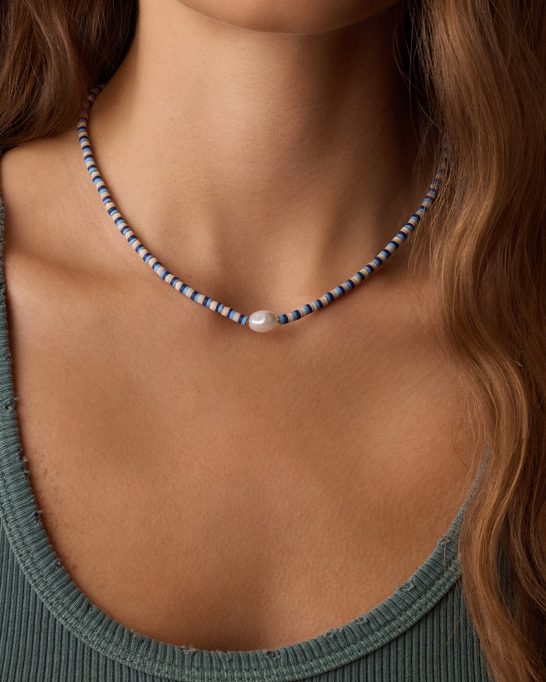 Harbor Pearl Necklace for Women - Elegant Freshwater Cultured Pearls Jewelry - Perfect for Weddings, Parties & Special Occasions
