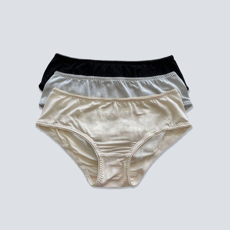 Soft & Breathable Women's Silk Panties - Hypoallergenic & Skin-Friendly Underwear for Everyday Comfort & Luxury