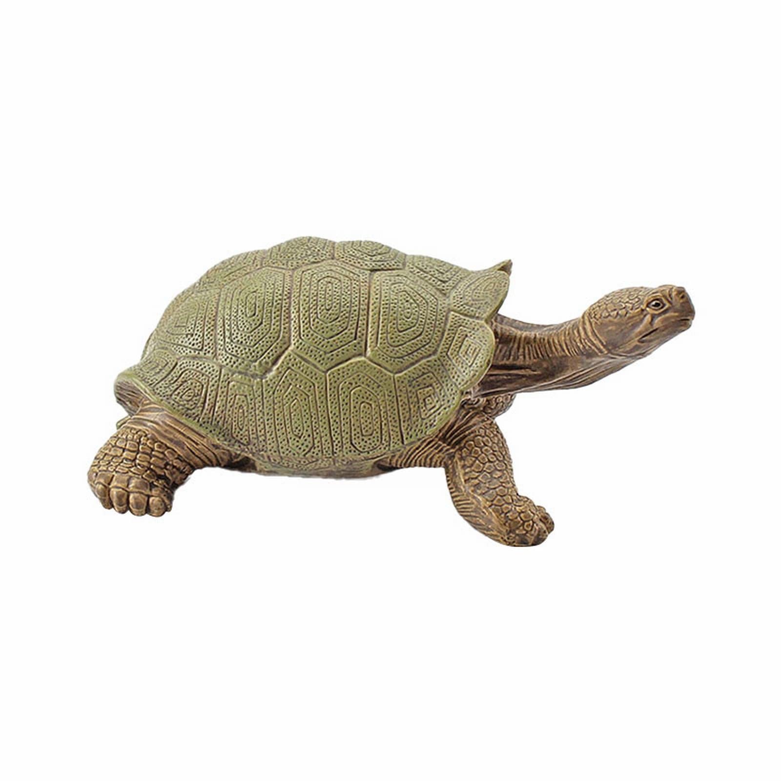 PINGPING Miniature Turtle Animal Figures - Realistic Reptile Toys for Kids, Unique Party Decorations & Fun Gifts - Perfect for Birthday Parties, Educational Play & Collectors (Size B, One Size)